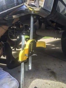 Jack Clamps Draw-Tite receiver install