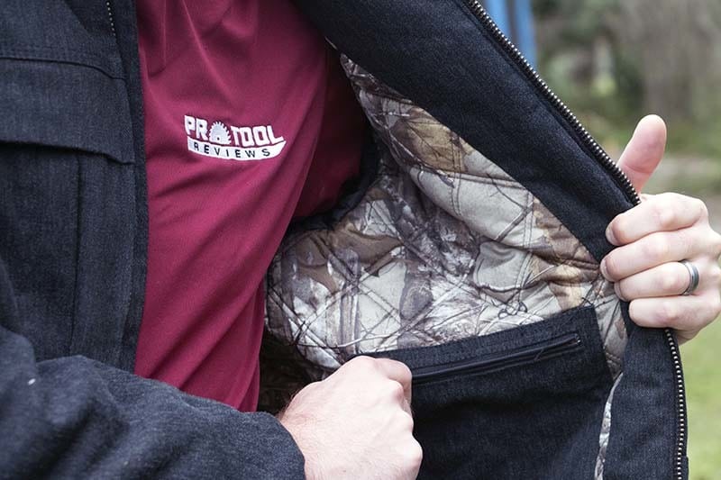 Walls Rockwall Muscle Back Coat Interior