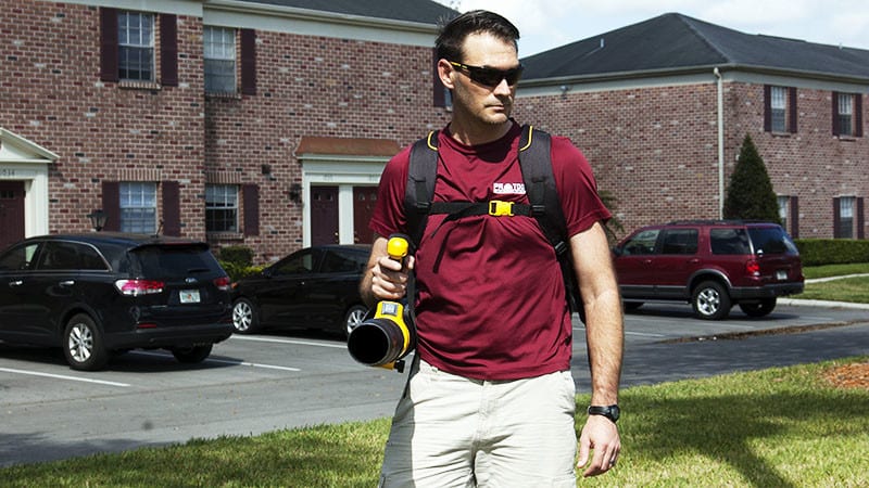 DeWalt 40V Max Backpack Blower Front View