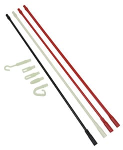 Klein SRS56038 Polymer Fish Rod Set with Glow-in-the-Dark Leaders