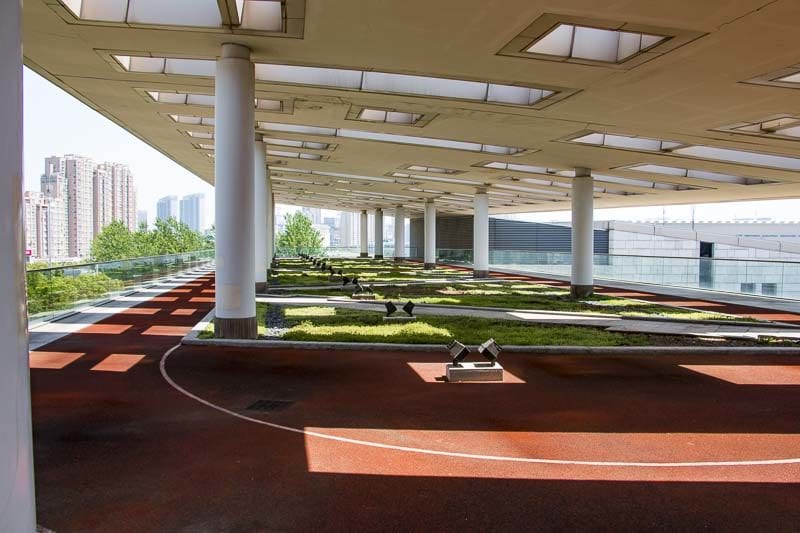 Chervon jogging track