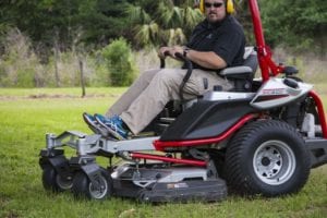 Altoz XC610 mower cutting 2