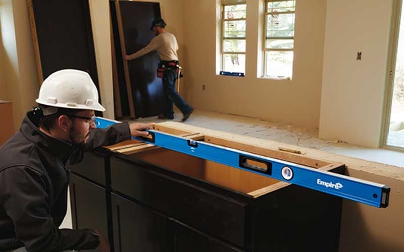 Empire Level e75 Series True Blue Box Levels application