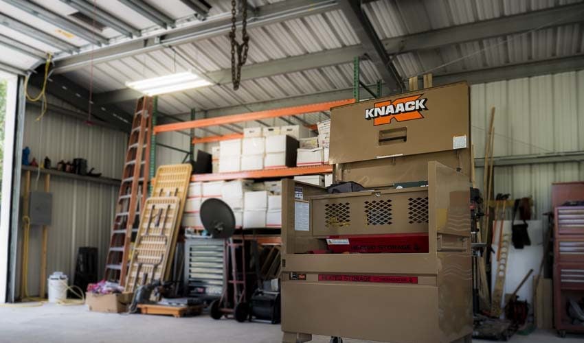 Knaack 79-H job box with ThermoSteel