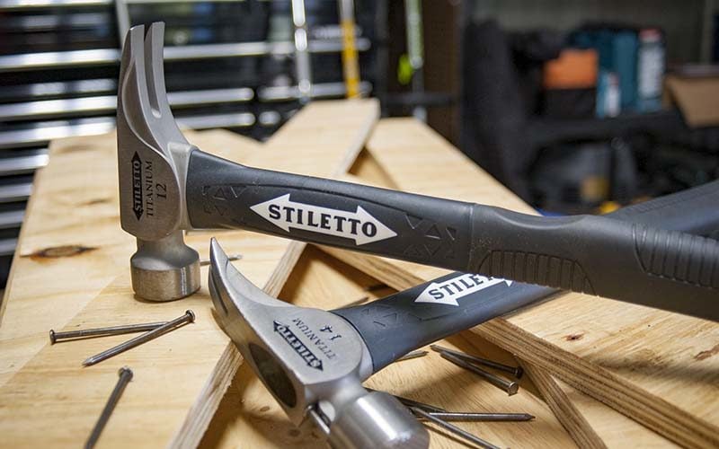 Stiletto Titanium Poly Fiberglass Hammer - Featured Image