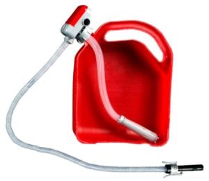 TeraPump electric gasoline pump cutaway