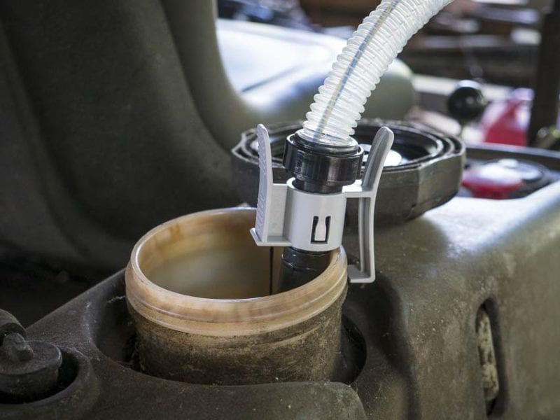 TeraPump gasoline pump filling