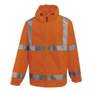 Wolverine Hi-Vis Apparel - Wolverine Flash Rain Jacket