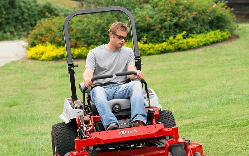 Exmark Laser Z E-Series Zero Turn Mower application