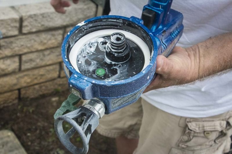cordless Paint Sprayer cleanup