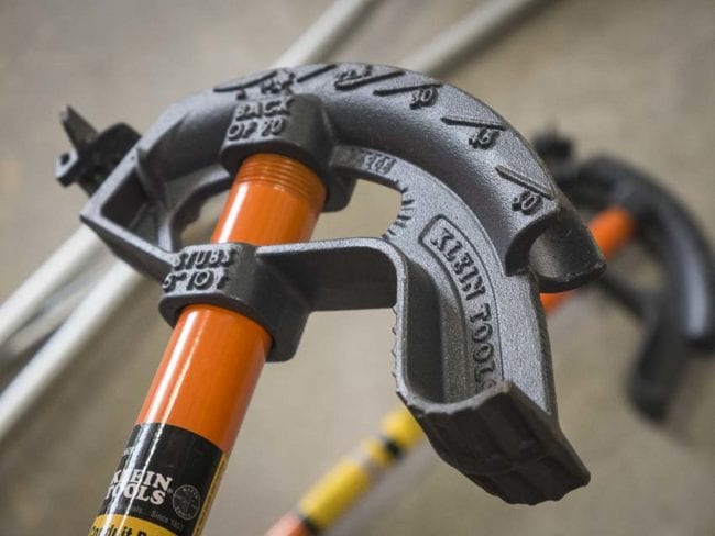 Klein conduit benders iron head