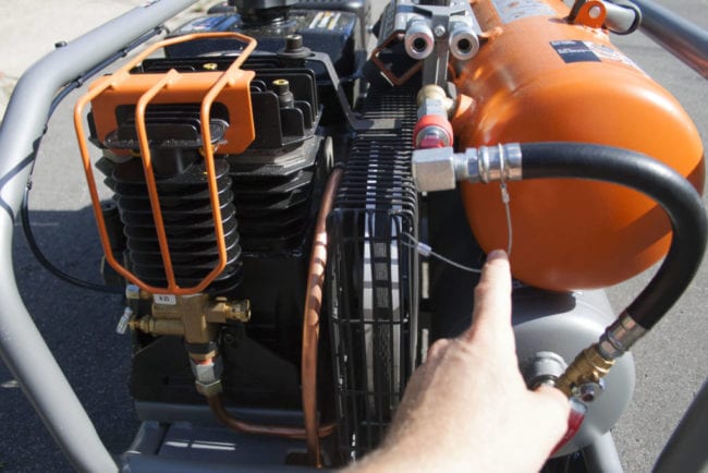 Ridgid MobilAir 8-Gallon Gas Compressor