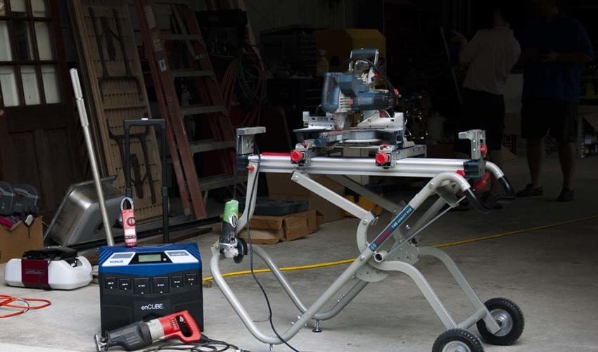 Using a Solar Generator for Power Tools- Featured Group