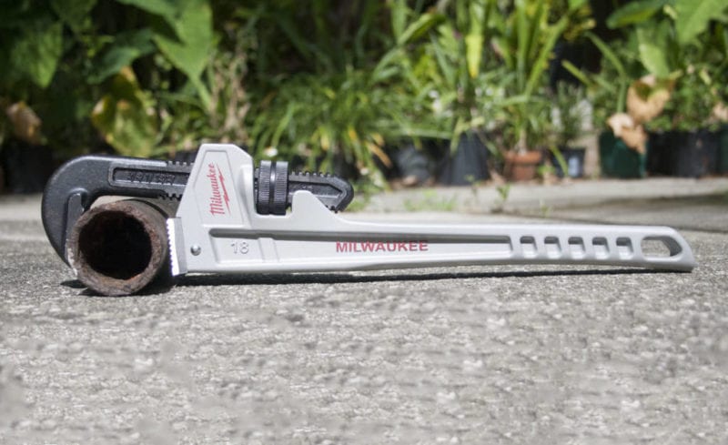 Milwaukee 18-Inch Aluminum Pipe Wrench