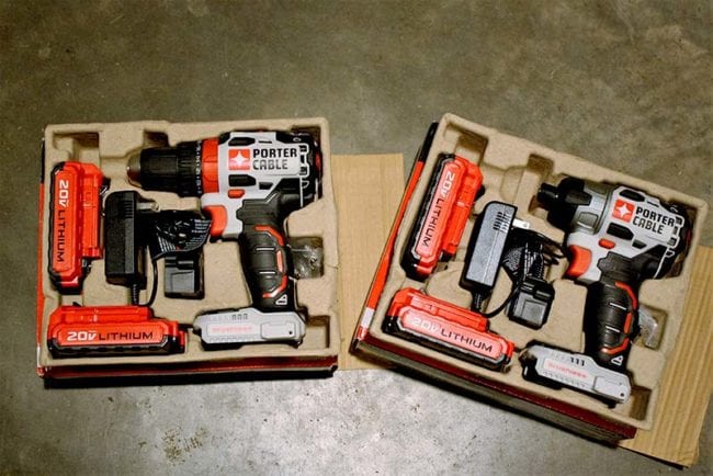 Porter-Cable 20V Max Brushless Drill and Impact Driver 12