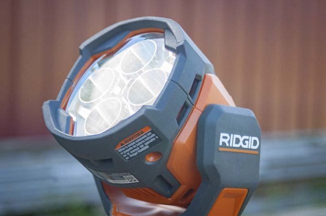 Ridgid Gen5X 18V Dual-Power Light Cannon 06