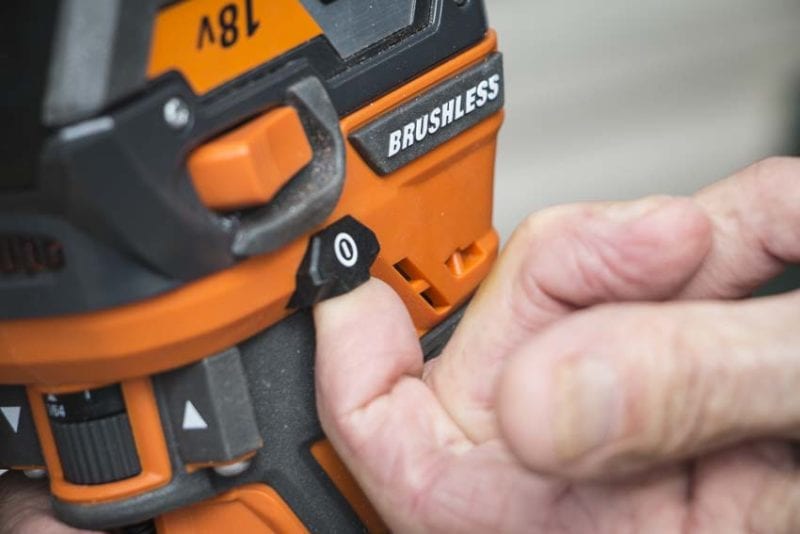 Ridgid R86044B router activation