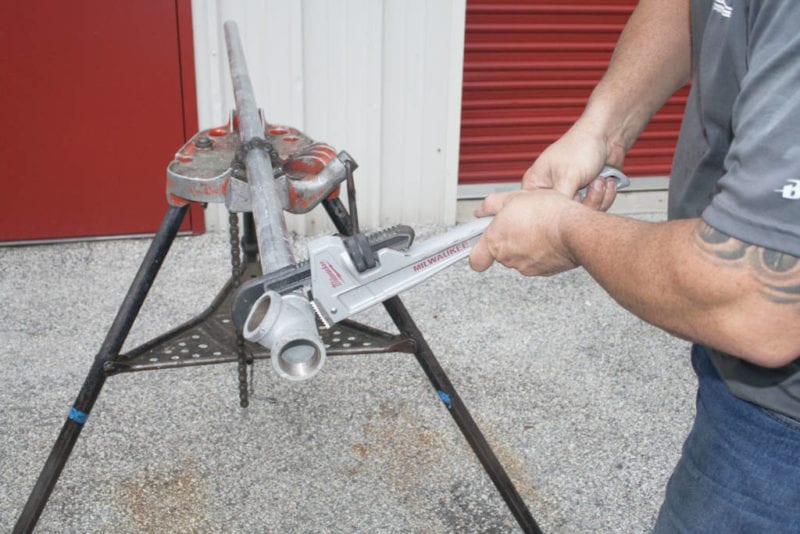Milwaukee Aluminum best Pipe Wrench