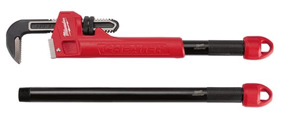 Milwaukee Cheater Pipe Wrench