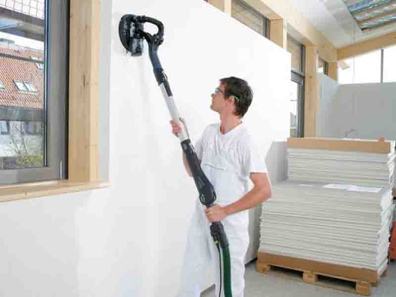 Festool Planex LHS 225 Drywall Sander application