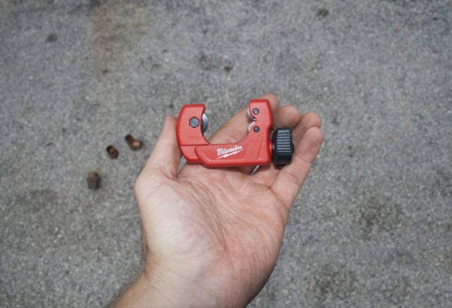 Milwaukee 1-Inch Mini Copper Tubing Cutter