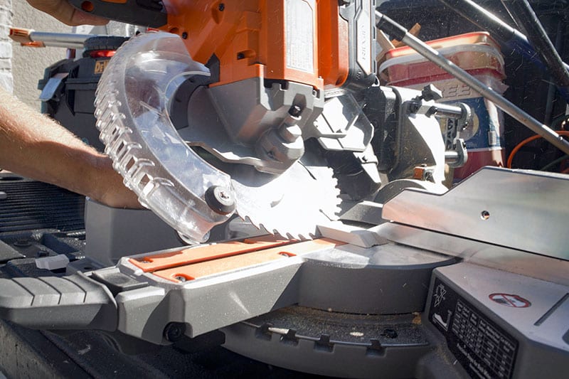 Ridgid 18V 7-1/4 Inch Brushless Miter Saw