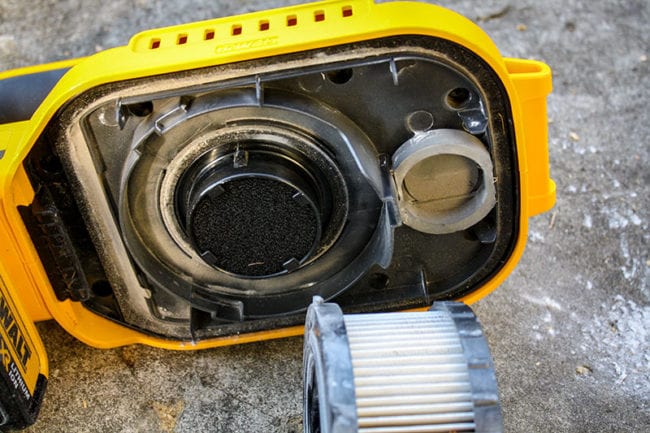 DeWalt 20V Max 1/2 Gallon Wet/Dry Portable Vac