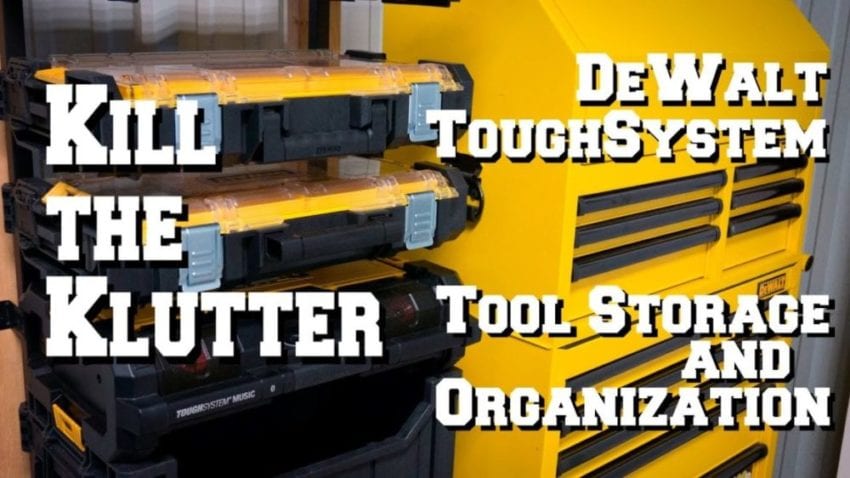 DeWalt ToughSystem Storage Organization Video Review