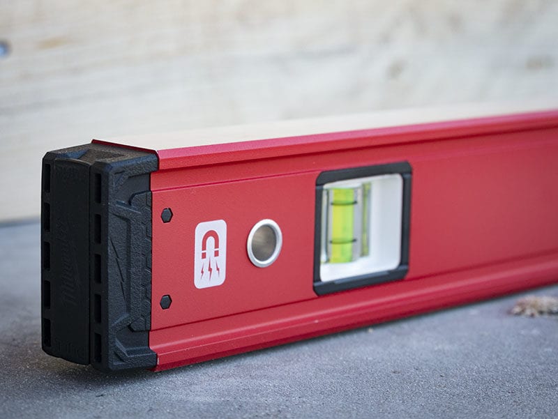 Box levels used in home construction