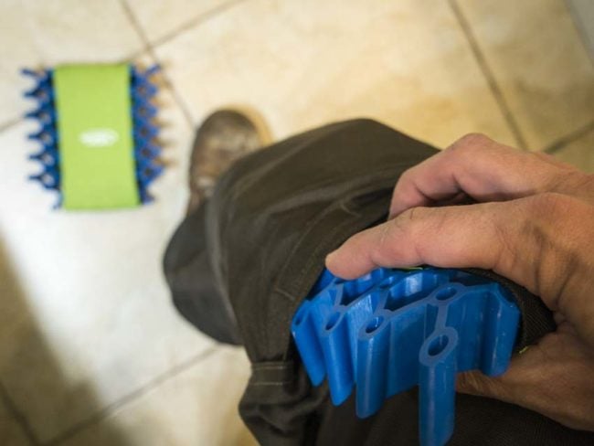 Steel-Flex Knee Pads pockets