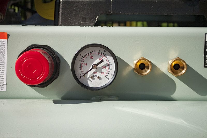 Metabo HPT EC2610EA 8-Gallon Gas Powered Wheelbarrow Air Compressor