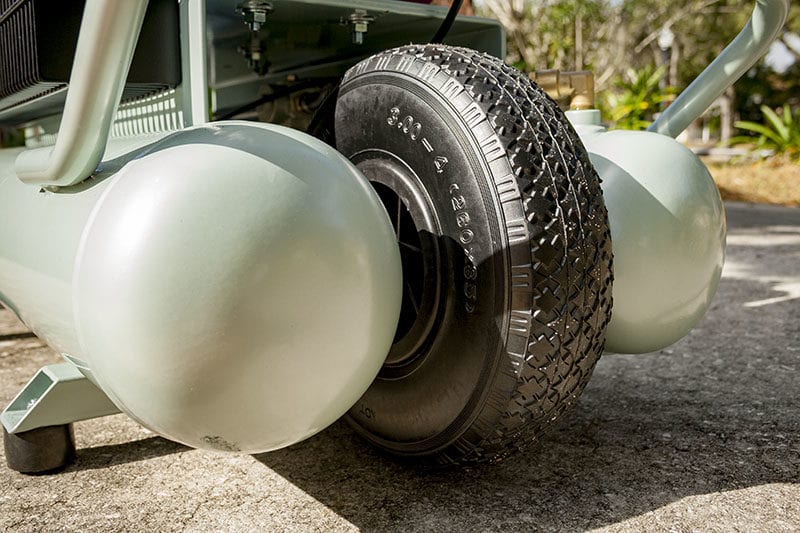 Metabo HPT EC2610EA front wheel