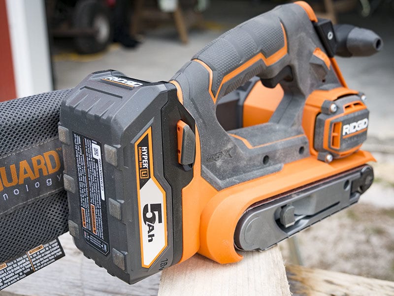 Ridgid Gen5X Brushless Belt Sander