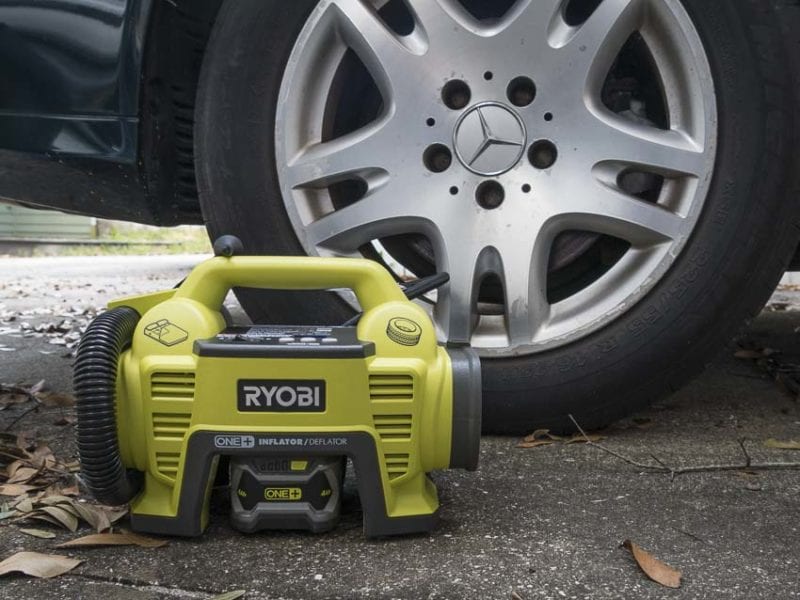 Ryobi 18V Cordless Inflator Mercedes