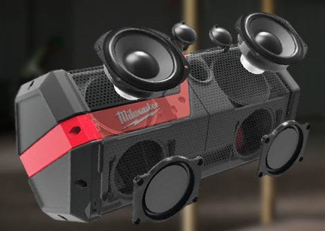 Milwaukee M18 M12 Wireless Jobsite Speaker