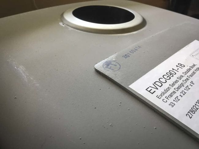 Franke Fast-in Sink sound dampening