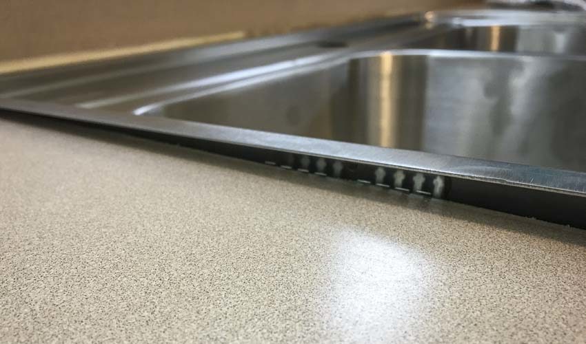 Franke Fast-in clips installation 2