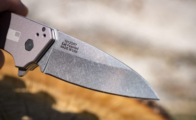 Kershaw Dividend Gray Spring Assisted Folding Knife