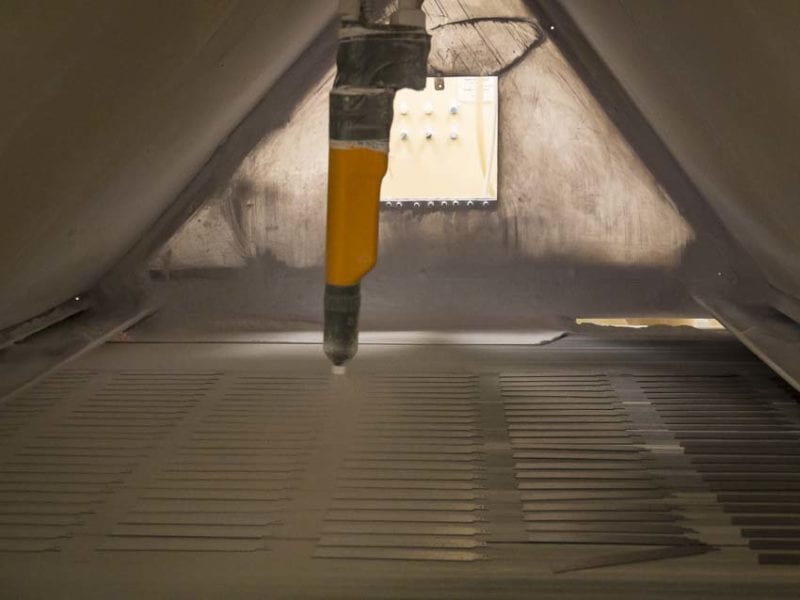 Milwaukee Ax sawzall blade powder coating