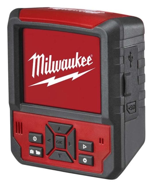 Milwaukee M12 FLEX camera screen