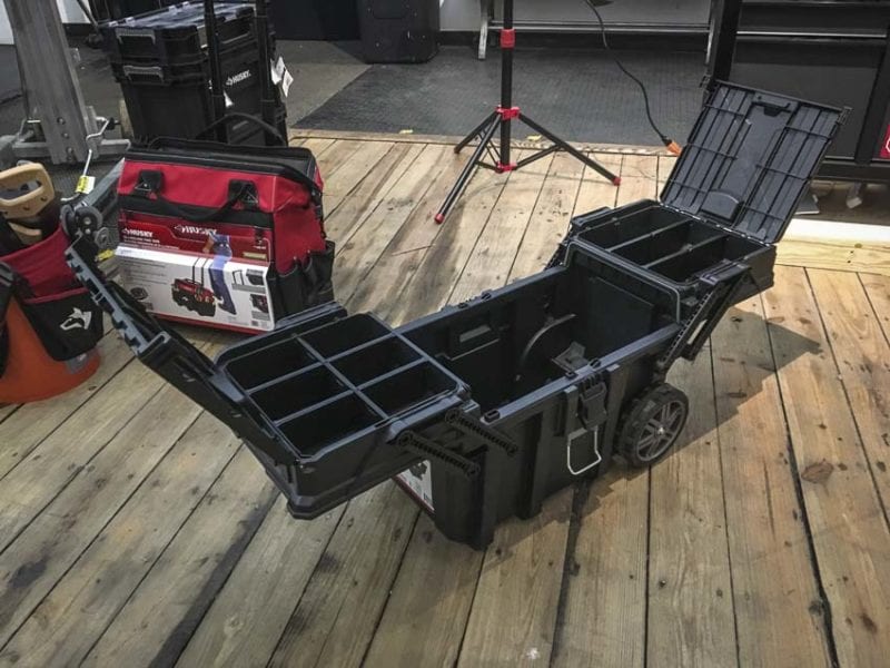 Home Depot event Husky rolling tool storage