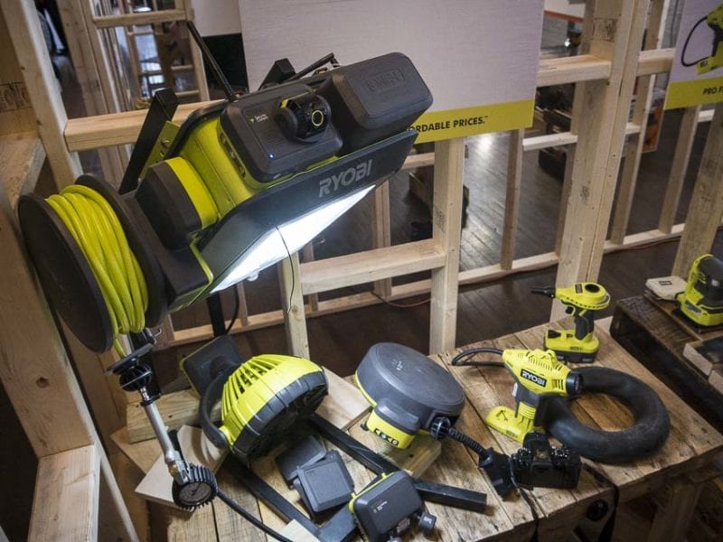 Home Depot media event RYOBI GDO