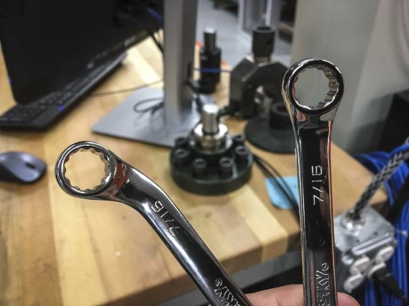 Home Depot torsion testing wrench