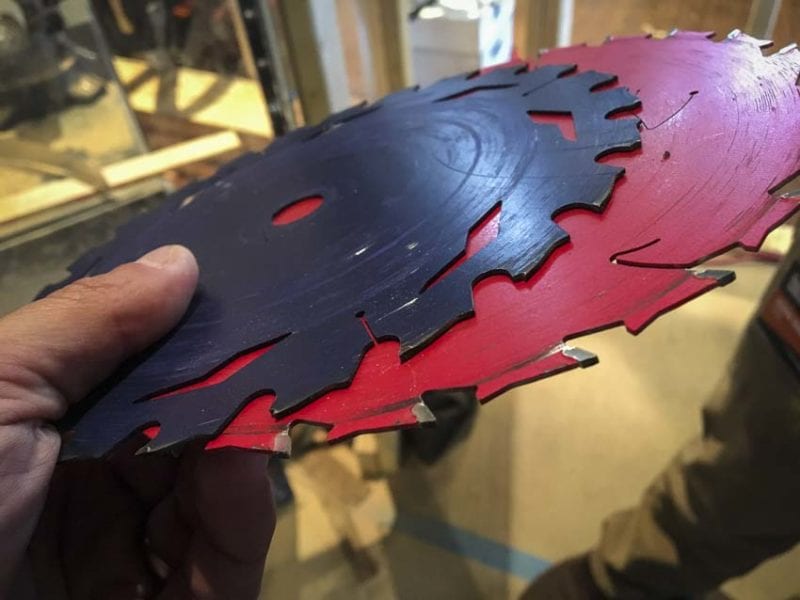 Weldtec vs Diablo Tracking point saw blade