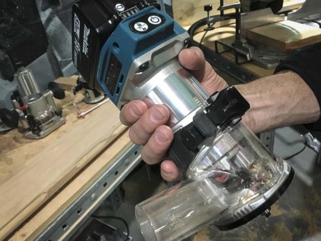 Makita cordless router