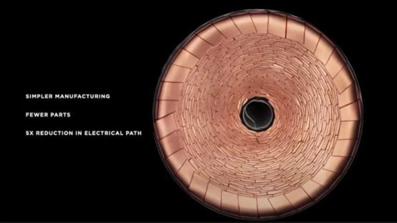 Tesla 4680 tabless lithium-ion battery cell