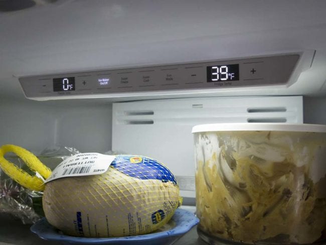 Bosch B21CL81SNS refrigerator temperature controls