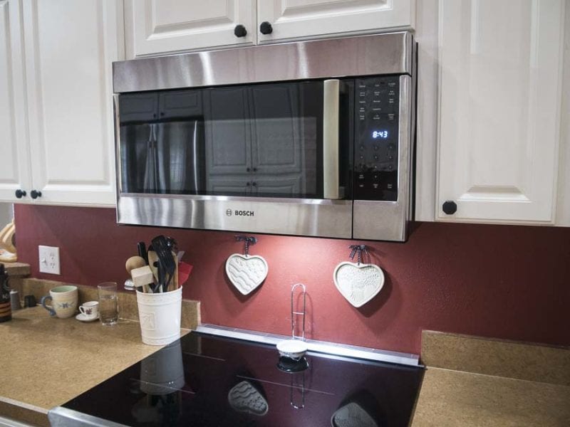 Bosch over the range microwave