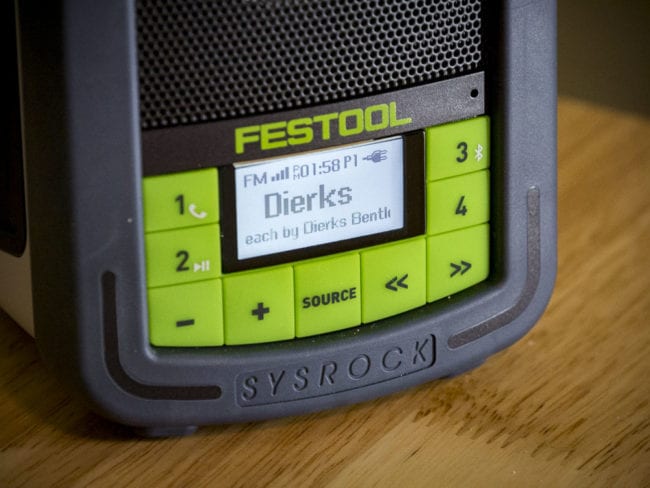 Festool SYSRock Jobsite Radio