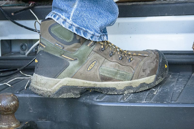 Keen Utility Davenport Mid AL Waterproof Composite Toe Boot